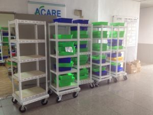 移動式 角鋼層架