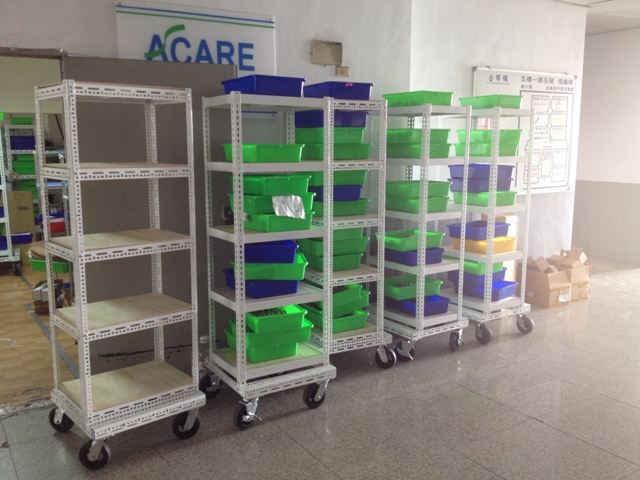 移動式 角鋼層架